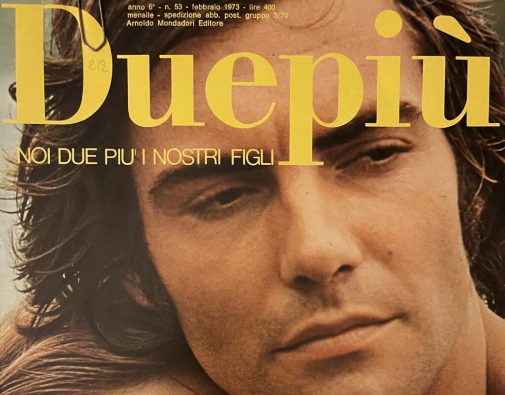 Dettaglio della copertina di Duepiù