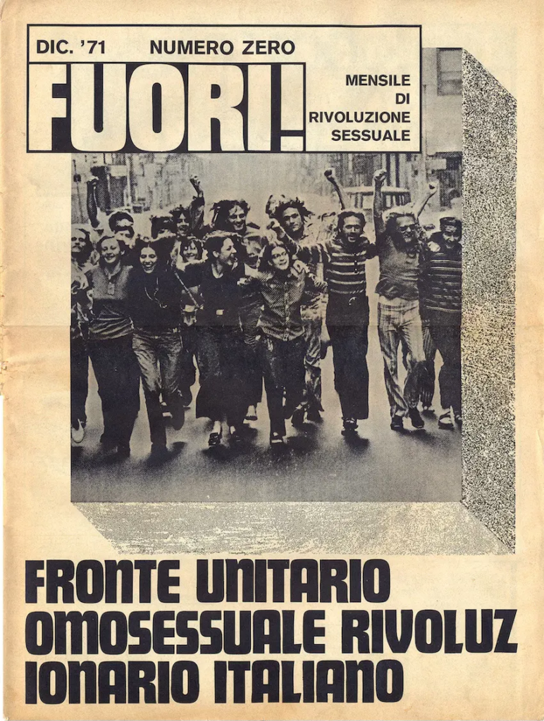 Copertina numero zero fuori