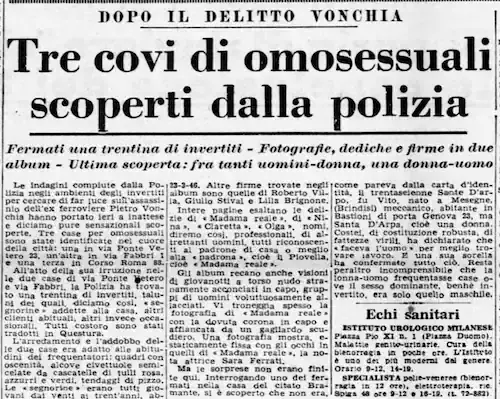 Articolo apparso su L'Avanti nel 1946